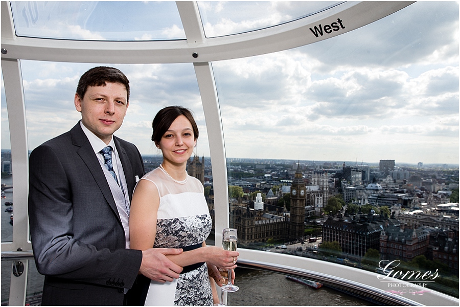 weddings on the London Eye