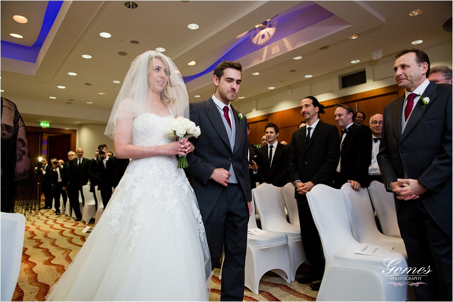 Jewish wedding ceremony