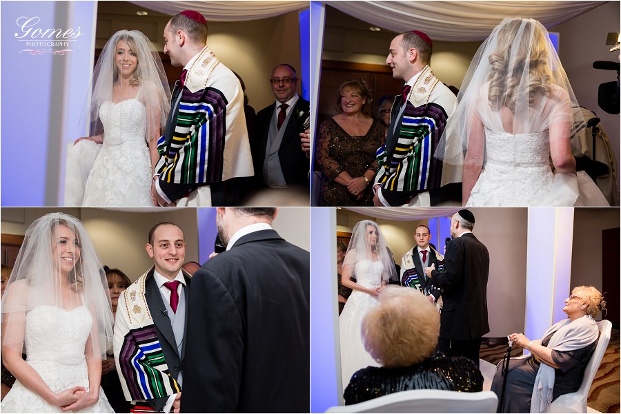 Jewish wedding ceremony