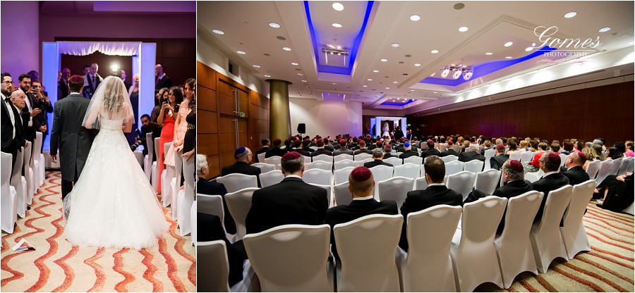 Jewish wedding ceremony