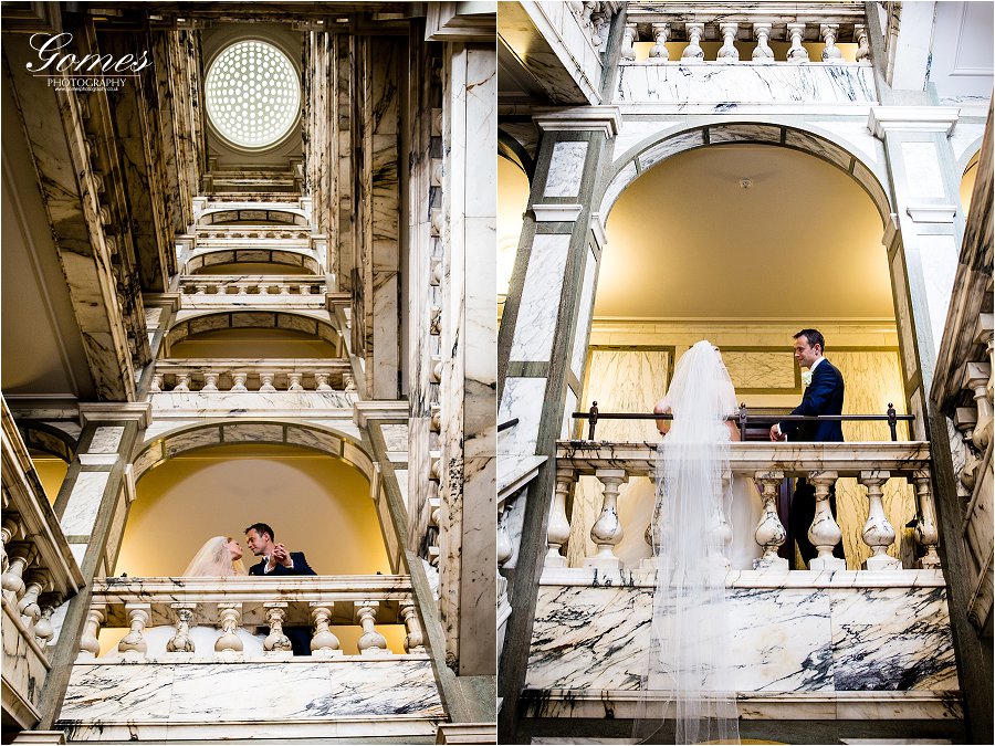 Wedding photography at the Rosewood Hotel in London