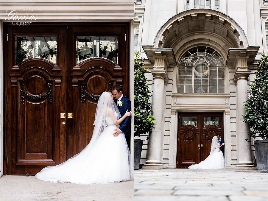 Wedding photography at the Rosewood Hotel in London