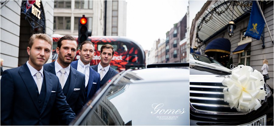 wedding photography The Ritz Hotel in London