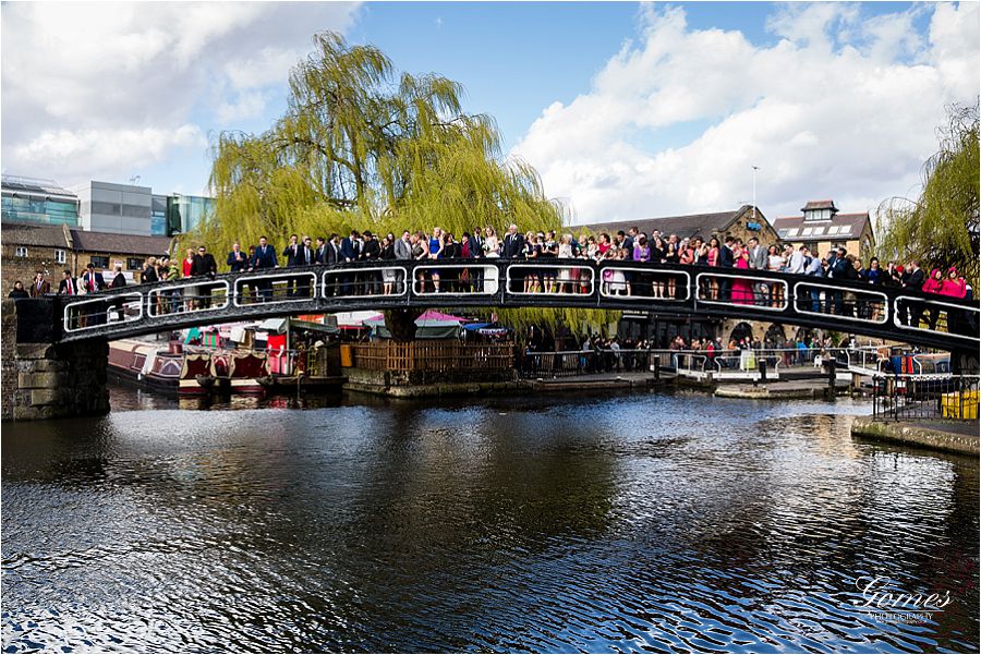 A Vibrant Wedding in Camden Lock A Vibrant Wedding in Camden Lock