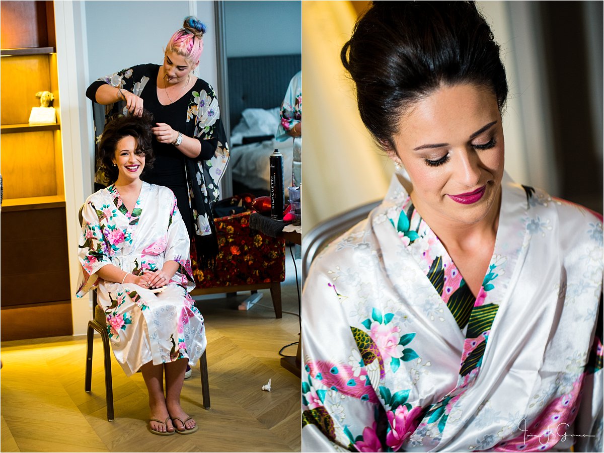 bridal prep